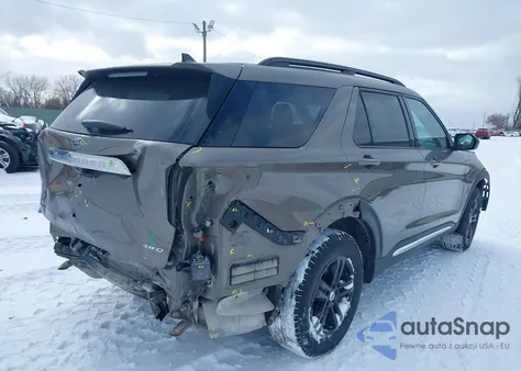 2021 Ford Explorer Xlt из США, поврежденный, VIN 1FMSK8DH6MGA70144